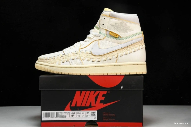 Air OG  Jordan 1  "Woven" x High  Union FD2565-100 0726